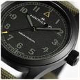 Hamilton Khaki Field Mechanical *Call of Duty - Modern Warfare 4* (38mm) Black Dial / Green Textile Strap H69469930 - alternate view 3