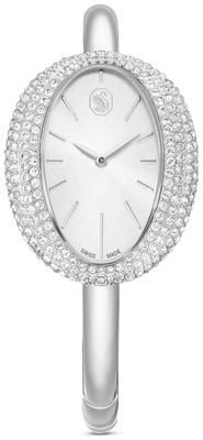 Swarovski Imber Bangle (28mm) Silver Sunray Dial / Stainless Steel Bracelet 5705419