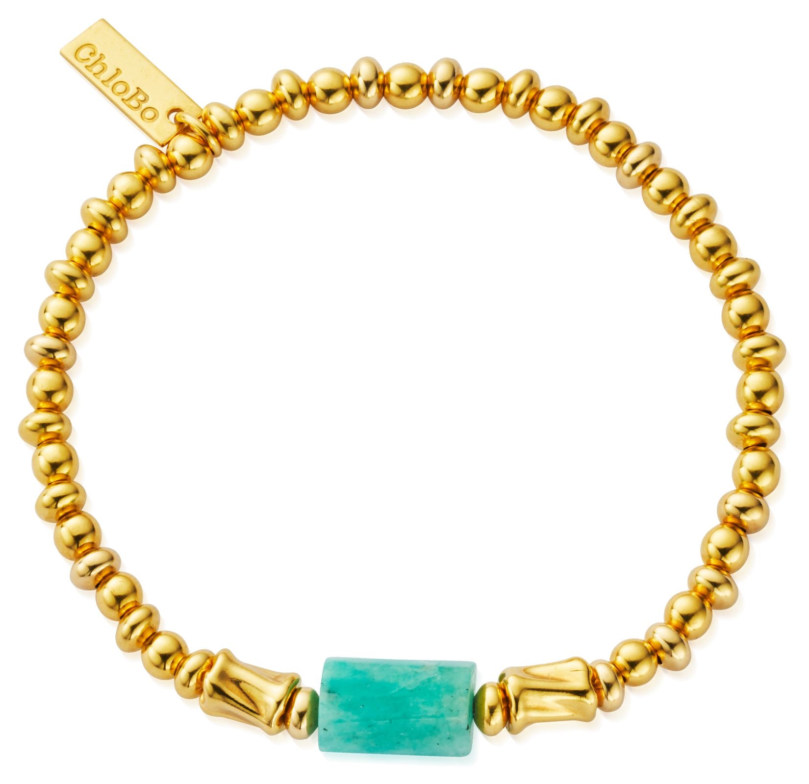 ChloBo GBSSAM Balance Spirit Stone Bracelet - Amazonite - Jewellery