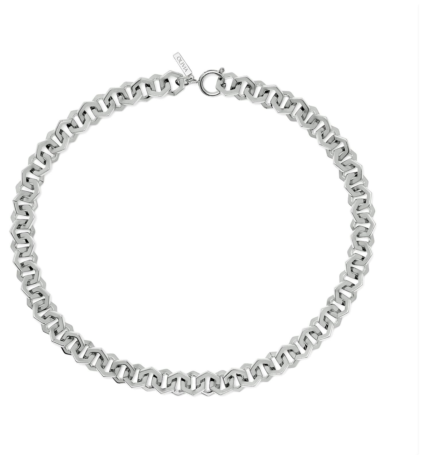Olivia Burton 24100088 Ladies Honeycomb Link Necklace Jewellery
