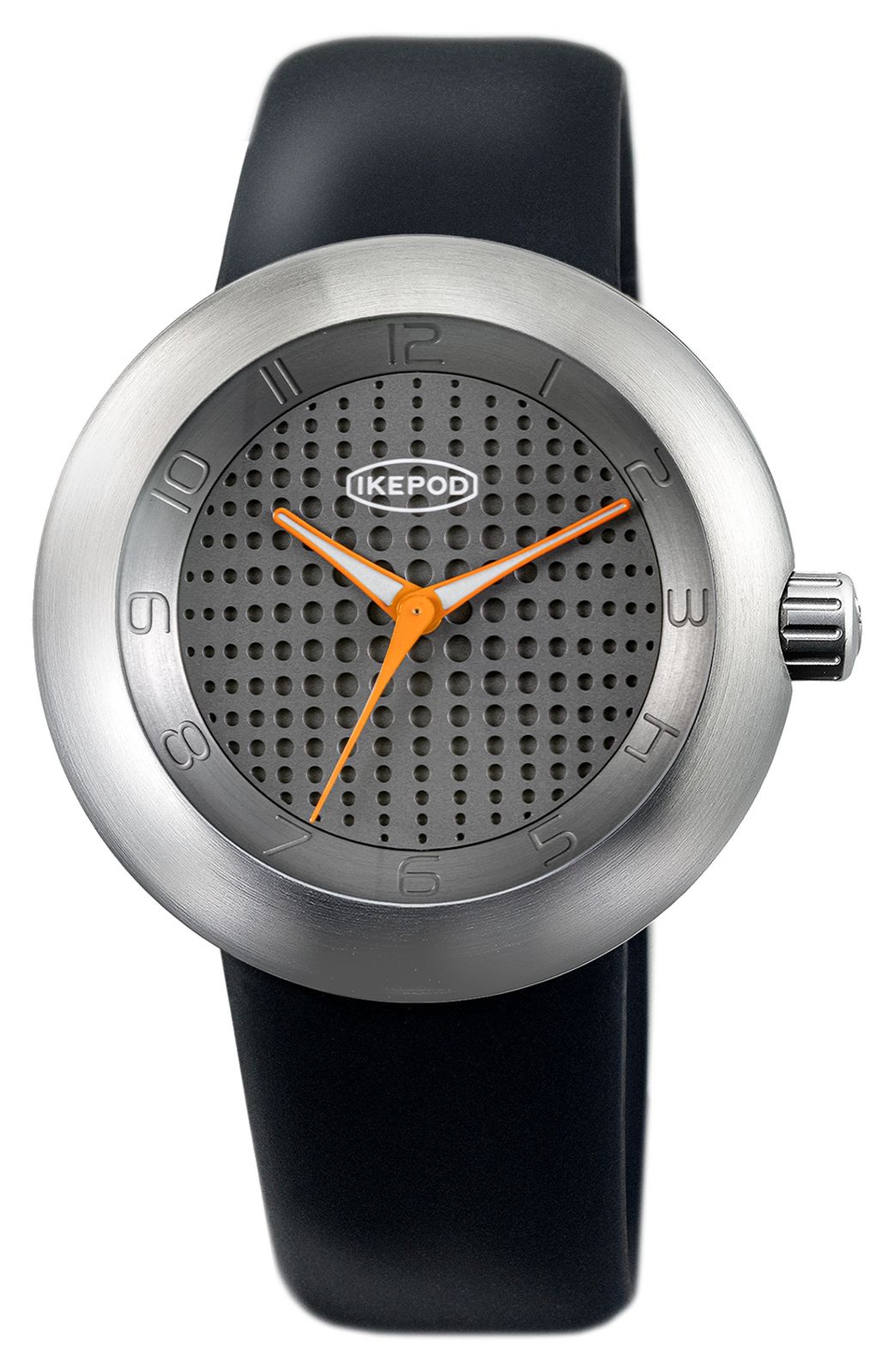 IKEPOD M005-SI-LB-dots MEGAPOD Klara M301 (46mm) Grey Dial Watch