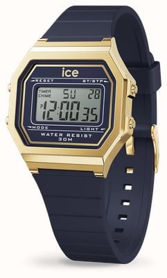 Ice-Watch ICE Digit Retro Twilight (32mm) Dark Blue Digital Dial / Dark Blue Silicone Strap 022068