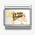 Nomination Classic Mum 18ct Gold & Steel Enamel Charm 030272/81