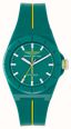 Aston Martin Aramco Formula One™ Team SHD Quartz (38mm) Podium Green Dial / Podium Green Silicone Strap MTFH1F602