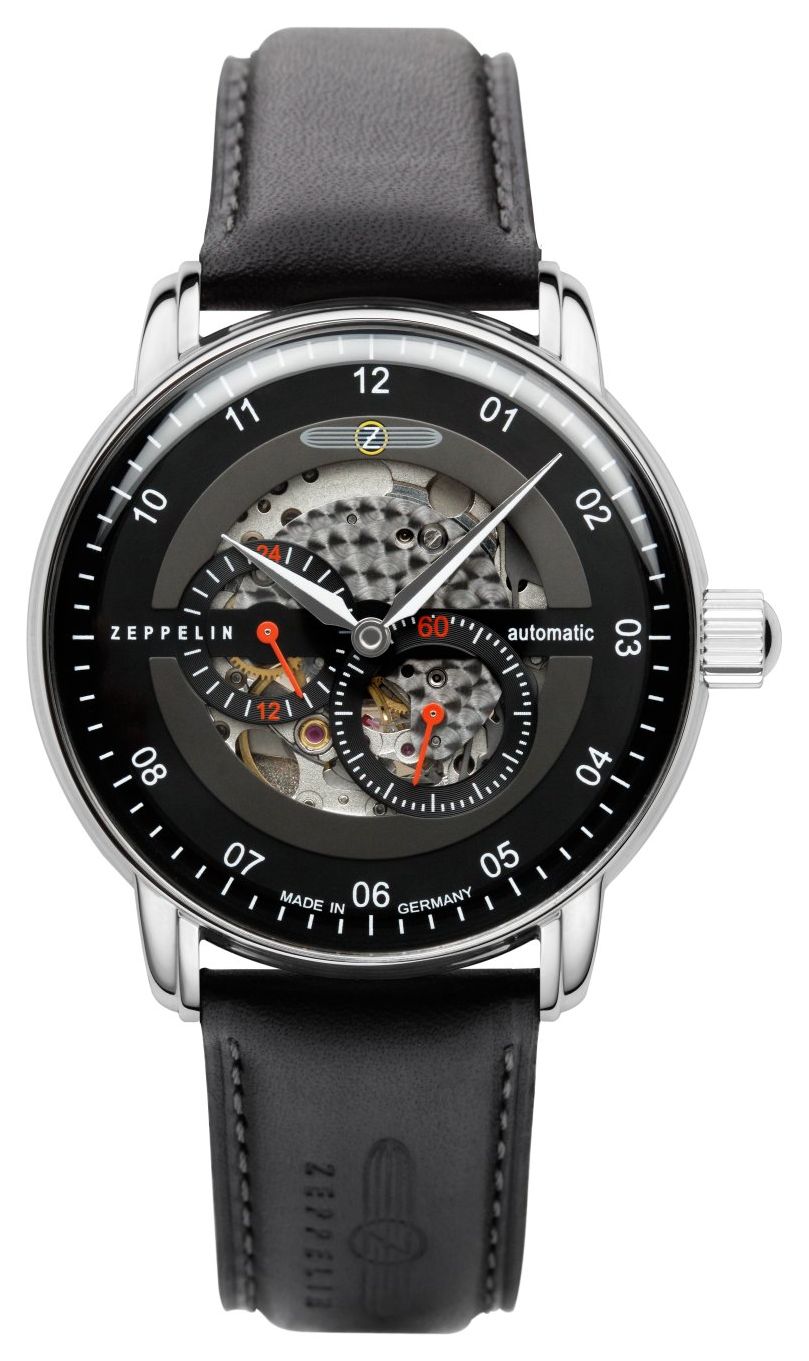 Zeppelin 8664-2 Captain's Line Small-Seconds Automatic (42mm Watch