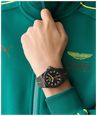 Aston Martin Aramco Formula One™ Team SHD Quartz (38mm) Black Dial / Black Silicone Strap MTFH1F601 - alternate view 4