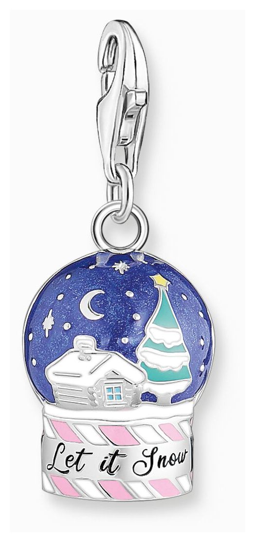 Thomas Sabo 2063-664-7 Snowglobe Charm Pendant Sterling Jewellery
