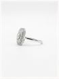 1.06ct Round Brilliant Natural Diamond 18ct White Gold Cluster Ring SL8858(WG) - alternate view 2