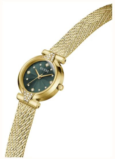 Guess Ladies Louisa Gold-Tone Mesh Bracelet GW1086L2 - alternate view 3