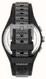 Armani Exchange Quartz Chronograph (44mm) Black Sketch Dial / Black Sketch Silicone Strap AX4174 - alternate view 3