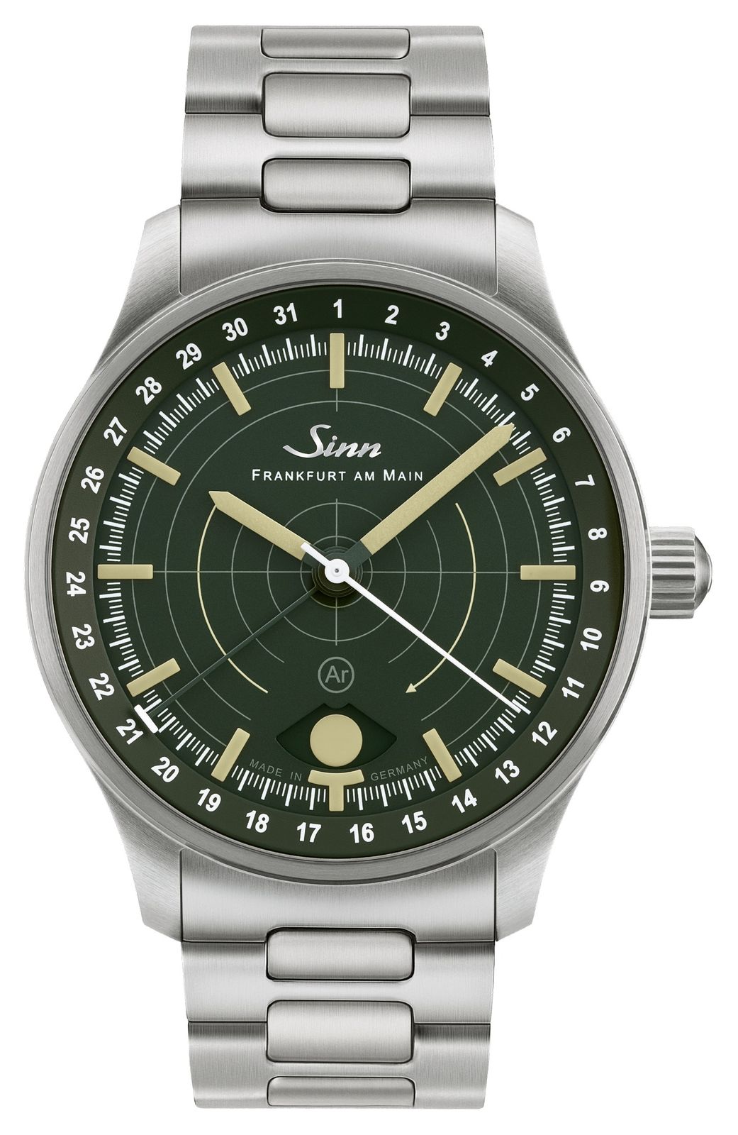 Sinn 308.010 H LINK 308 Hunting Watch (40mm) Dark Green Dial