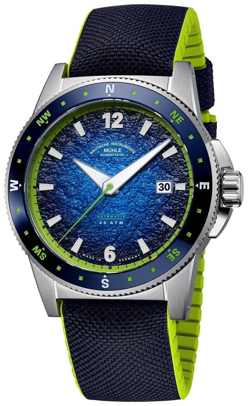 MÃ¼hle GlashÃ¼tte M1-52-22-LK Sportivo Compass Date (42.5mm Watch
