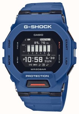 Casio G-Shock G-Squad Digital Quartz Blue Watch GBD-200-2ER