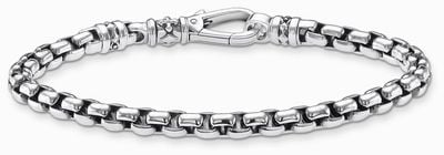 Thomas Sabo Rebel At Heart | Silver Link Bracelet | 20cm A2005-637-21-L20