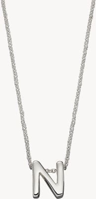 Elements Silver Silver Initial N Pendant Necklace N4441