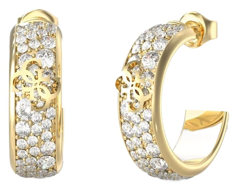 Guess UBE06402YG Guess Jewellery Womens Crystals Hoops