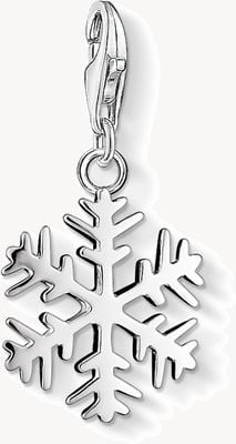 Thomas Sabo Snow Crystal Charm 925 Sterling Silver 0281-001-12