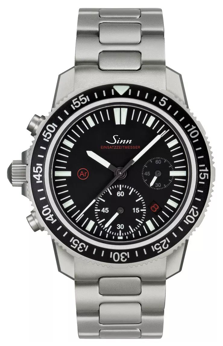 Sinn 613.011 H-LINK EZM 13.1 H-Link Steel Bracelet Watch