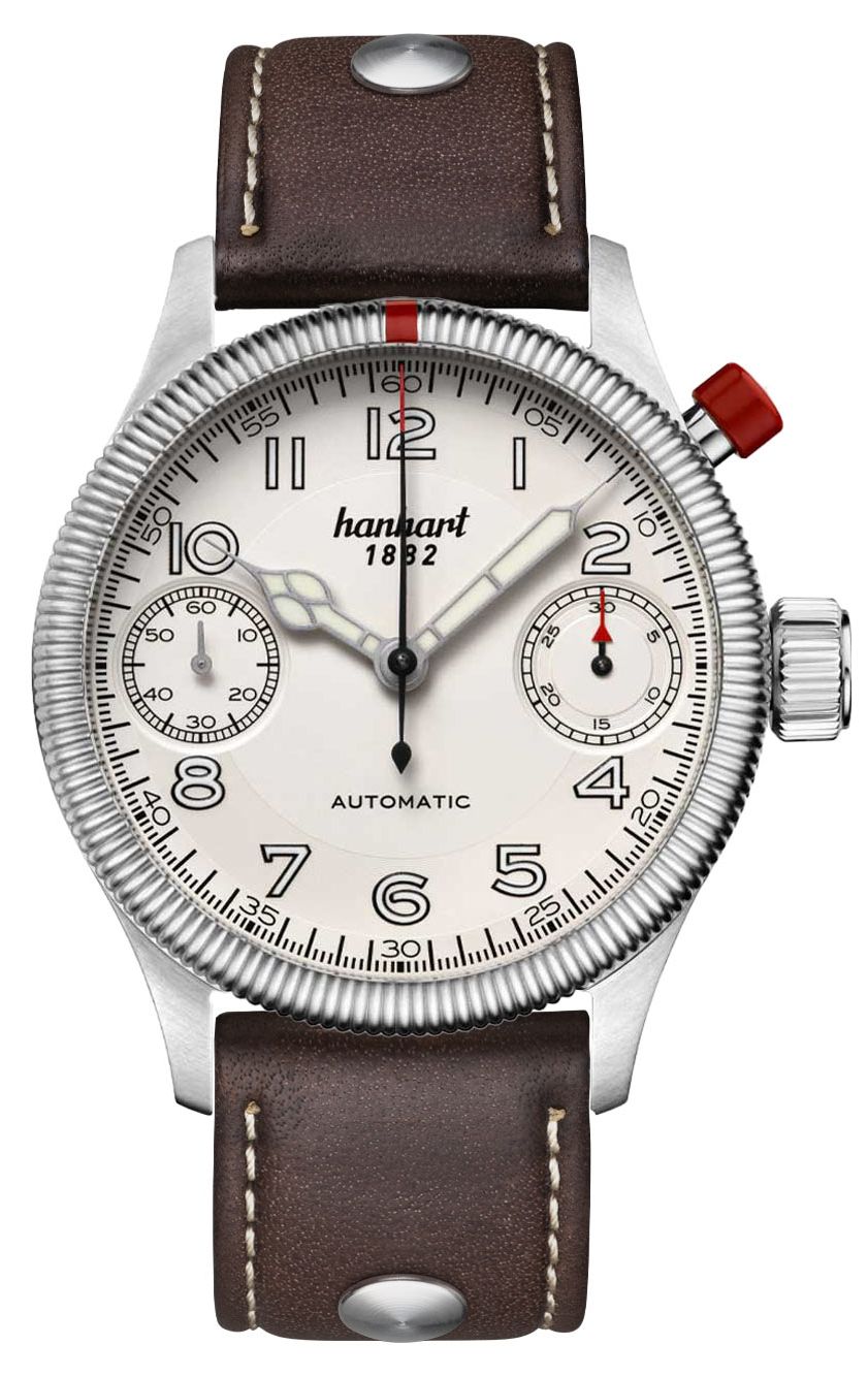 Hanhart 733.220-0110 PIONEER MonoScope Automatic Chronograph Watch