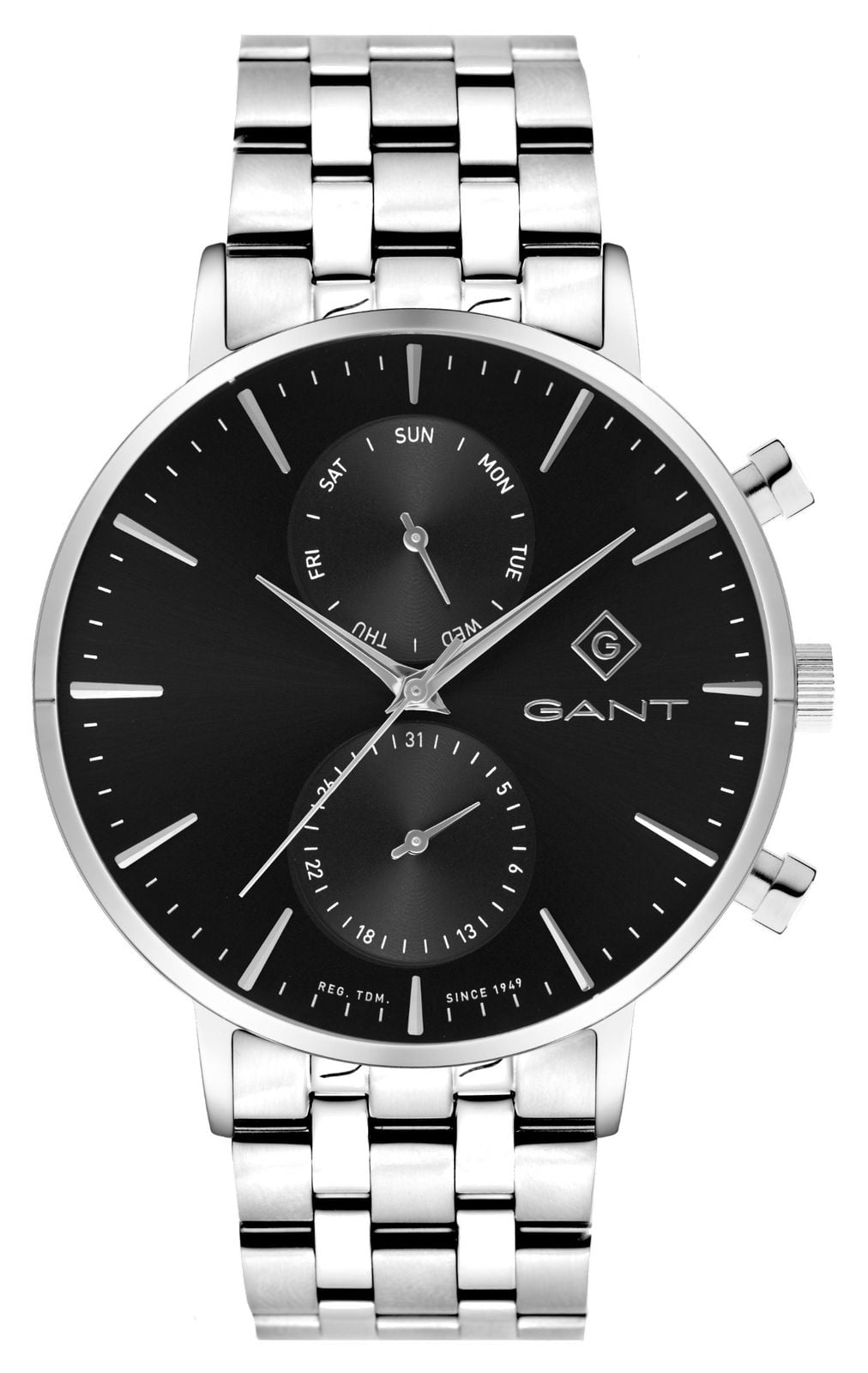 GANT G121012 PARK HILL Day-Date II (43.5mm) Black Dial / Watch