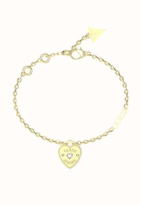 Guess Amore Ladies Gold Tone Bracelet UBB05057YGL