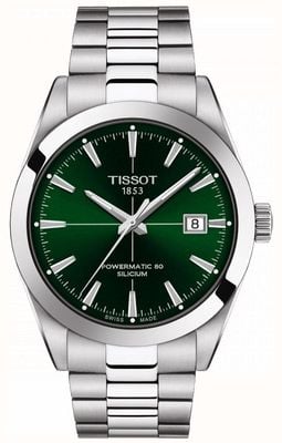 Tissot | Gentlemen Automatic | Powermatic 80 | Stainless Steel Bracelet | Green Dial | T1274071109101