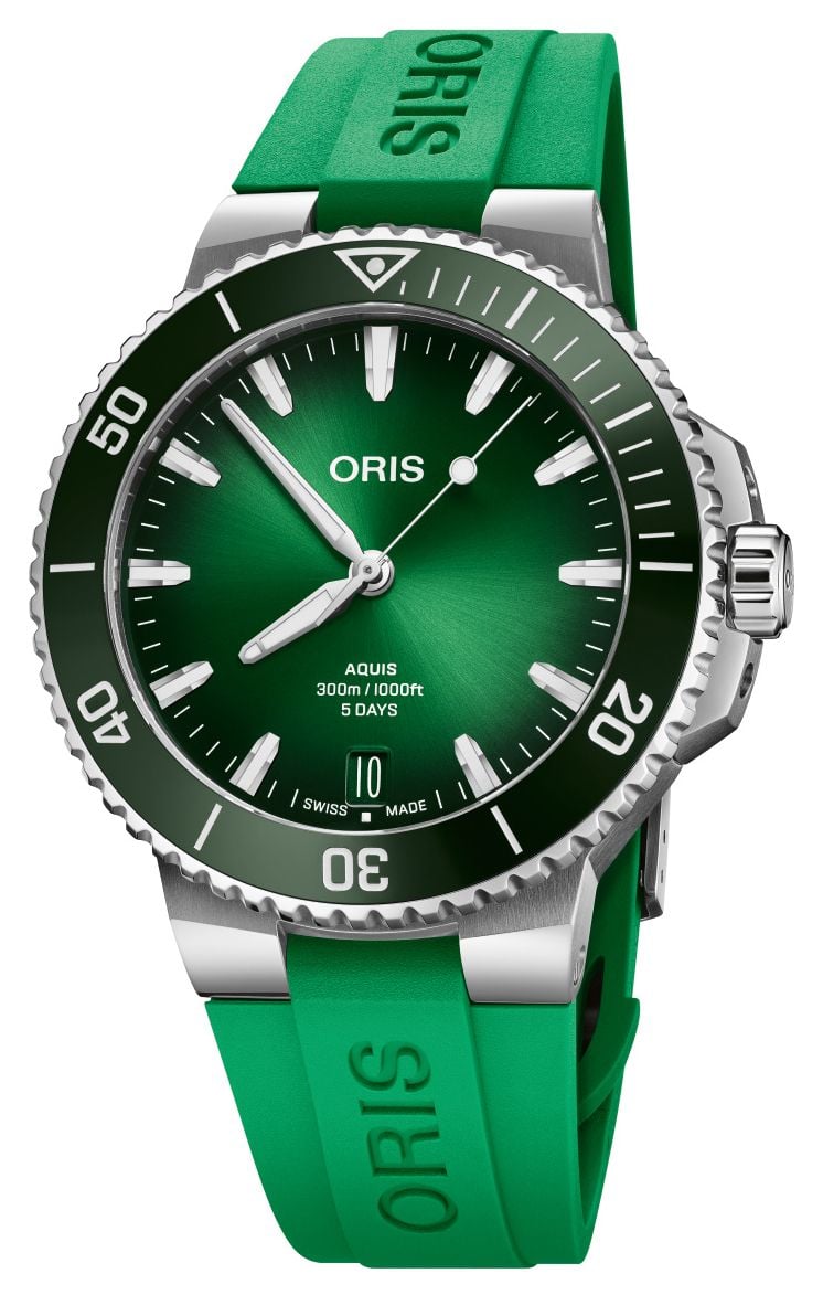 ORIS 01 400 7790 4157-07 4 23 47EB Aquis Date Calibre 400 Watch