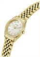 Guess Ladies Jada White Mother of Pearl Dial Gold-Tone Stainless Steel Bracelet GW1099L2 - alternate view 3