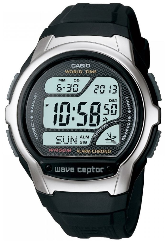 Casio WV-58R-1AEF Men's Waveceptor Radio Controlled Alarm Watch