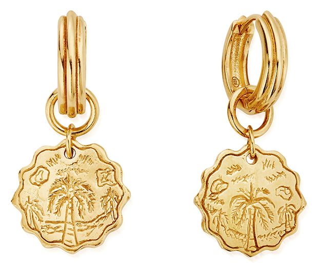 ChloBo GEH3535 TREASURES OF BALI Dreamer's Paradise Hoop Jewellery