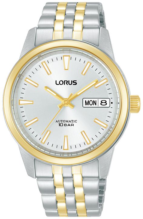 Lorus RL404CX9 Classic Day/Date Automatic (36mm) Silver Watch