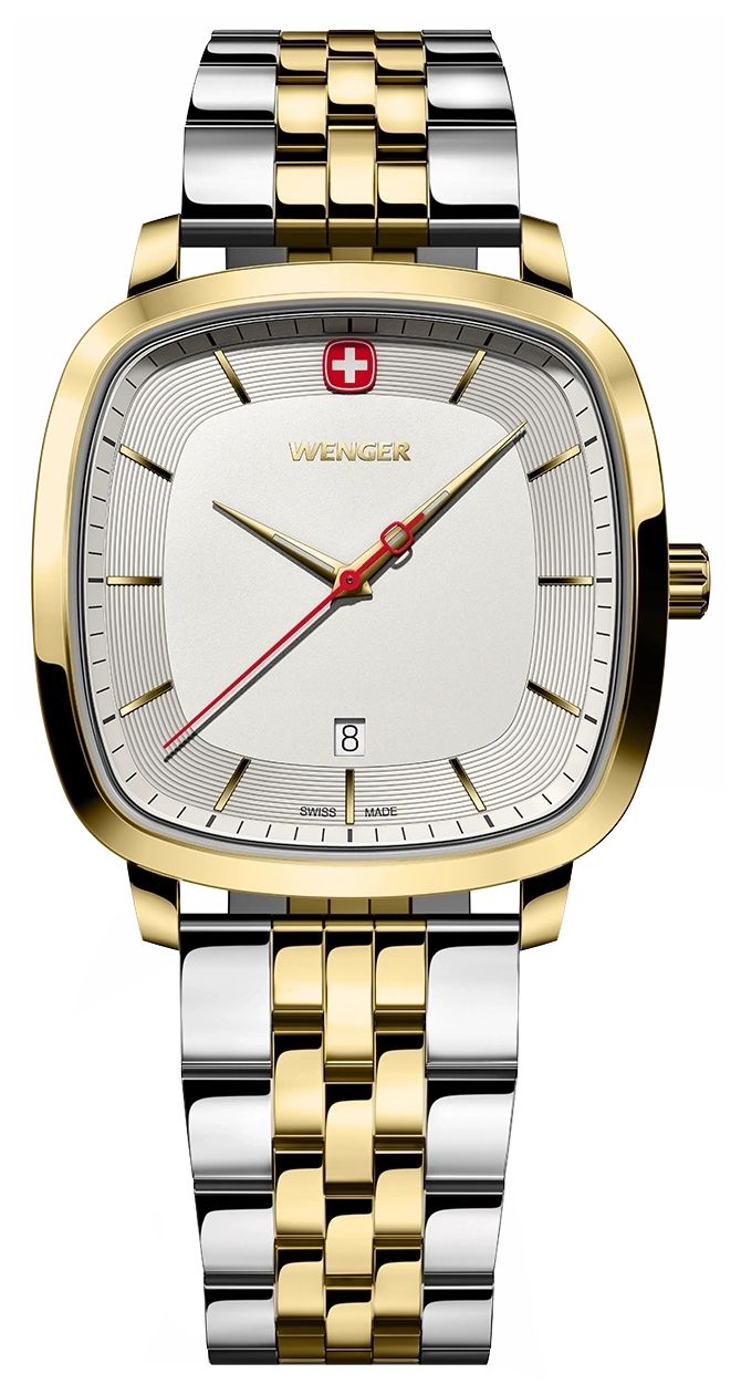 Wenger 01.1921.104 Vintage Classic Quartz (37mm) Silver Watch