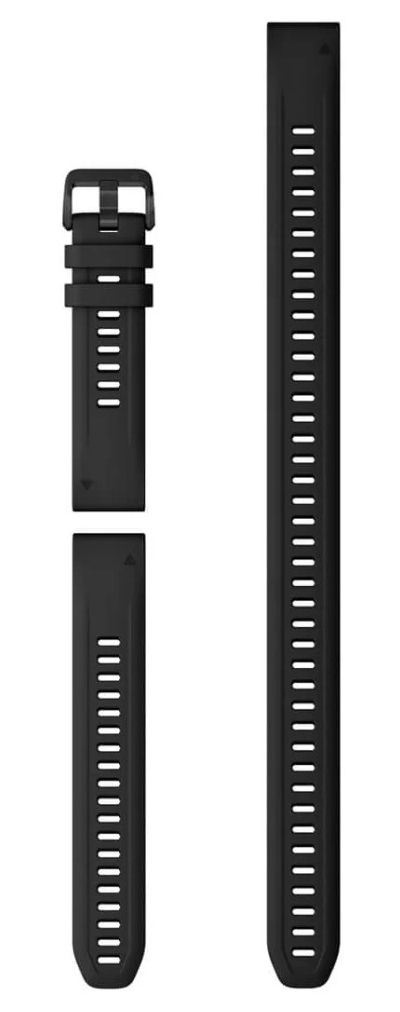 Garmin 010-13028-00 QuickFit 20 (20mm) Black Silicone / Watch
