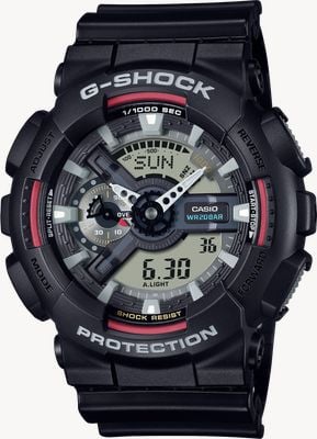 Casio G-Shock 110 Series (51.2mm) Analog-Digital Dial / Bio-Based Resin Band Watch GA-110RL-1AER