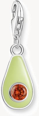Thomas Sabo Sterling Silver Charm Pendant Cute Avocado 2214-691-7