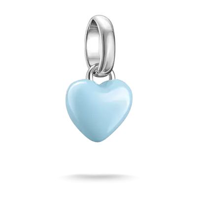 Thomas Sabo CC1368-M02-31 Light-blue Heart Charm â Connect Jewellery