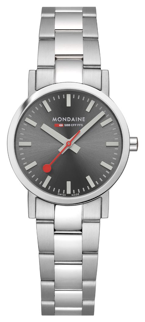 Mondaine A658.30323.80SBJ Women’s Classic (30mm) Grey Sunray Watch