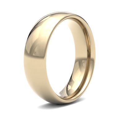 James Moore Wedding Ring  | 6mm | Medium | Size Traditional Court | AG_6LMC-9Y AG_6LMC-9Y