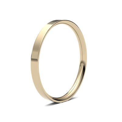 James Moore Wedding Ring  | 2mm | Light | Size Flat Court | AG_2LLE-9Y AG_2LLE-9Y