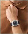 Aston Martin TS2 Timeless Automatic (41mm) Blue Sunray Dial / Blue Leather Strap MTTS2S604 - alternate view 5