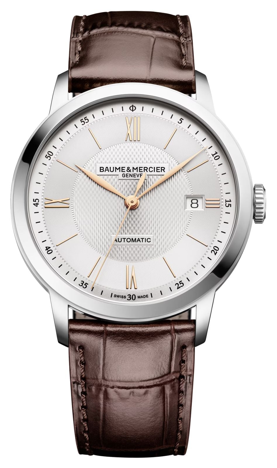 Baume & Mercier 10853 Classima Date Automatic (40mm) Silver Watch