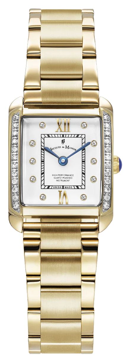 Jacques Du Manoir JWL05502 Emily Two-Hand Crystal (19mm) Watch