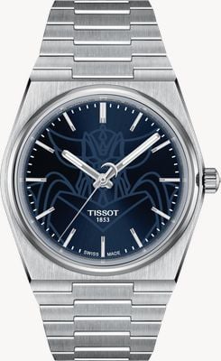 Tissot PRX Powermatic 80 - UFO Robot Grendizer Special Edition (40mm) Blue Dial / Stainless Steel Bracelet Watch T1374071104102