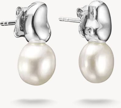 Thomas Sabo Bold Elegance Sterling Silver Pearl Earstuds H2320-082-14