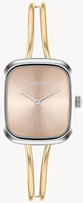Calvin Klein CK Adore (20.8mm) Rose-Gold Dial / Gold PVD Stainless Steel Bracelet 25100134