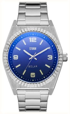 STORM SUNSTONE Solar (41mm) Lazer Blue Dial / Stainless Steel Bracelet 47566/LB