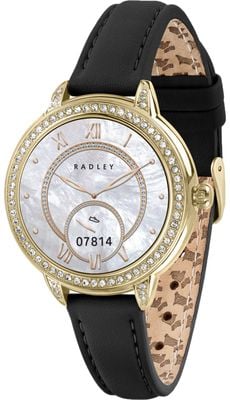 Radley Series 33 Amoled Smartwatch (37mm) Black Leather Strap RYS33-2176