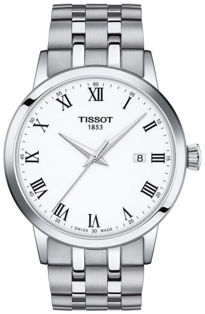 Tissot T1294101101300 Classic Dream Quartz (42mm) White Dial Watch