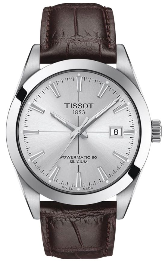 Tissot T1274071603101 Men's Classic Powermatic 80 40mm Case Watch