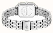 Lacoste Parisienne Quartz (22.8x27mm) Silver Sunray Dial / Stainless Steel Bracelet 2001518 - alternate view 3